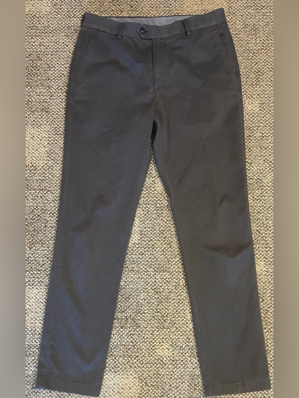 Charles Tyrwhitt dark grey MENS chino pants